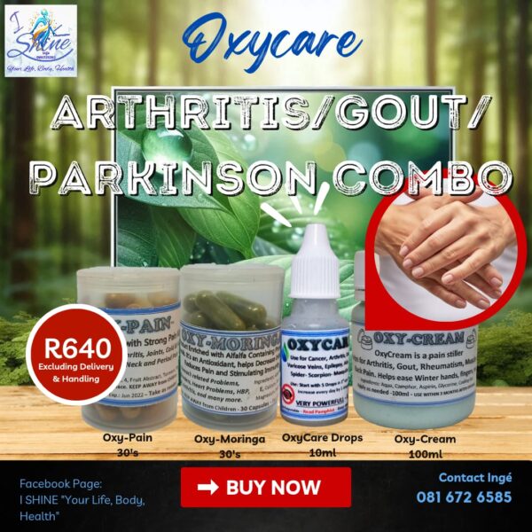 oxycare combo arthritis/gout/parkinson
